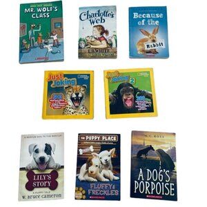 Lot of 8 Children’s Books (Pre-Owned) - young readers